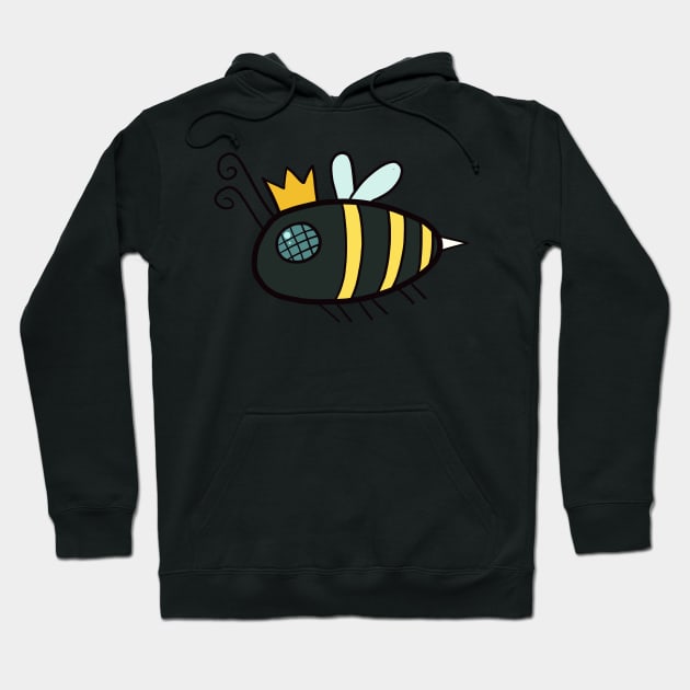 queen bee Hoodie by ThomaeArt